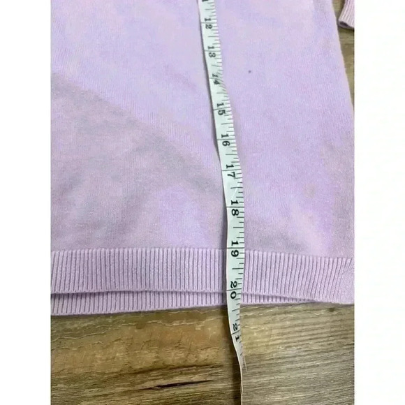 Hanna Andersson Purple Bow Sweater Youth Pullover Combed Cotton Size 140 (10) - Picture 9 of 13